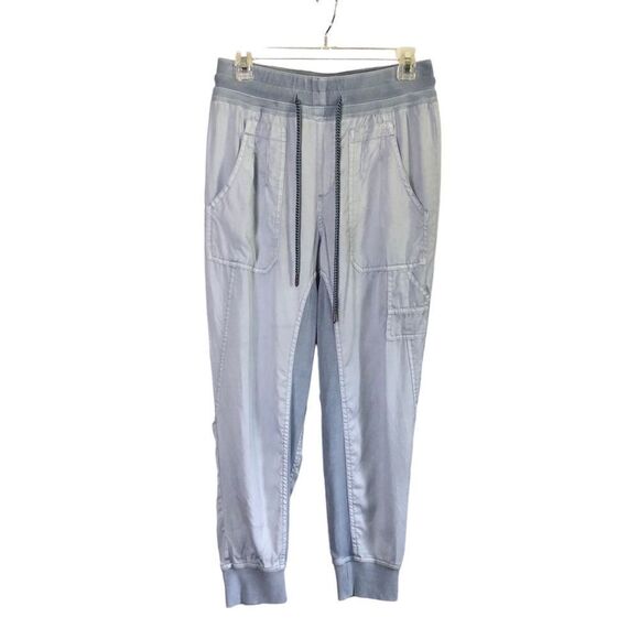 Anthropologie Nomad Joggers Light Blue Lyocell Size XS - Picture 1 of 10